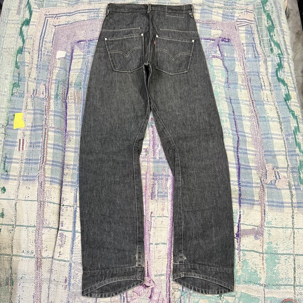 Vintage Levis Engineered Jeans Mens Black 28x32